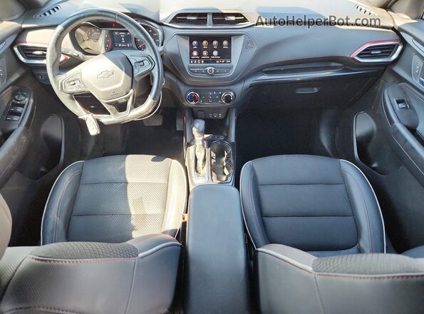 KL79MUSL8PB197442 2023 CHEVROLET TRAILBLAZER Black Առջևի վահանակի տեսք