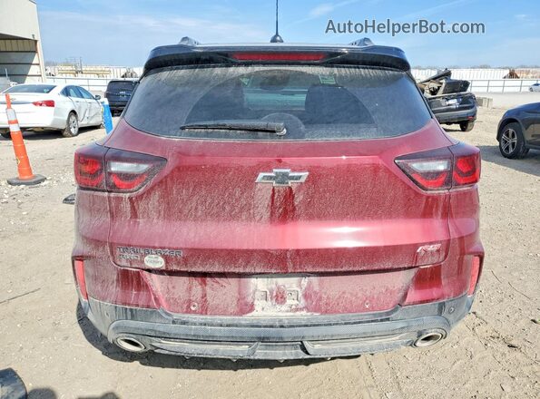 KL79MUSL8SB033276 2025 CHEVROLET TRAILBLAZER Maroon Հետևի տեսք