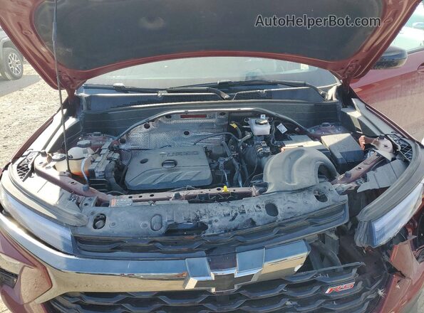KL79MUSL8SB033276 2025 CHEVROLET TRAILBLAZER Maroon Շարժիչի բաժամունքի տեսք