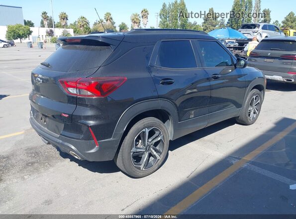 KL79MUSL9NB044355 2022 CHEVROLET TRAILBLAZER Black Rear right