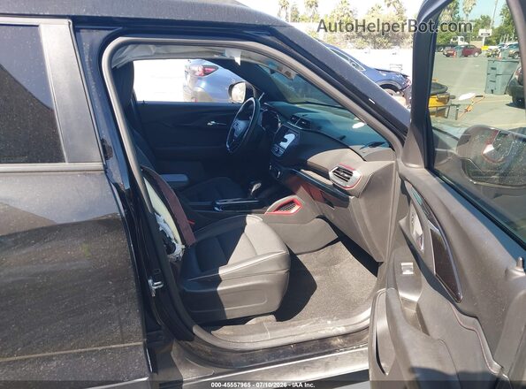 KL79MUSL9NB044355 2022 CHEVROLET TRAILBLAZER Black Front interior view