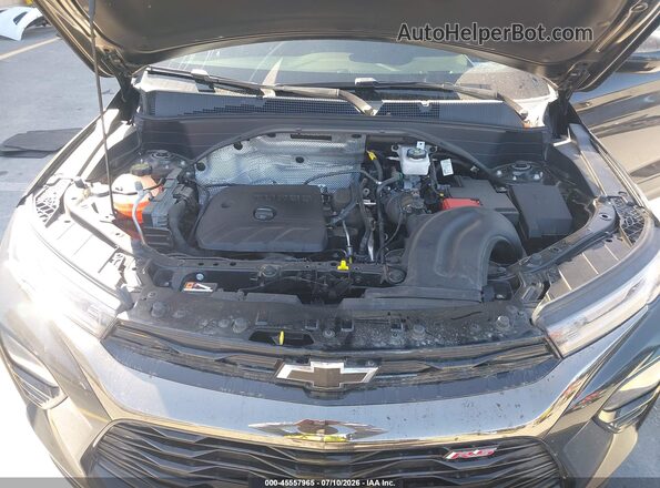 KL79MUSL9NB044355 2022 CHEVROLET TRAILBLAZER Black Rear view