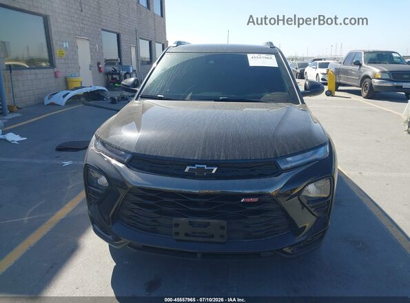 KL79MUSL9NB044355 2022 CHEVROLET TRAILBLAZER Black Rear interior view