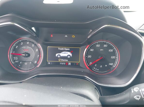 KL79MUSL9PB077293 2023 CHEVROLET TRAILBLAZER White Widok tylnych siedzeń