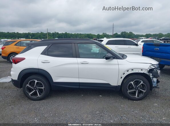 KL79MUSL9PB077293 2023 CHEVROLET TRAILBLAZER White Widok wnętrza 360 stopni