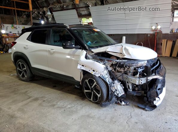 KL79MUSL9PB177300 2023 CHEVROLET TRAILBLAZER White Przód prawy