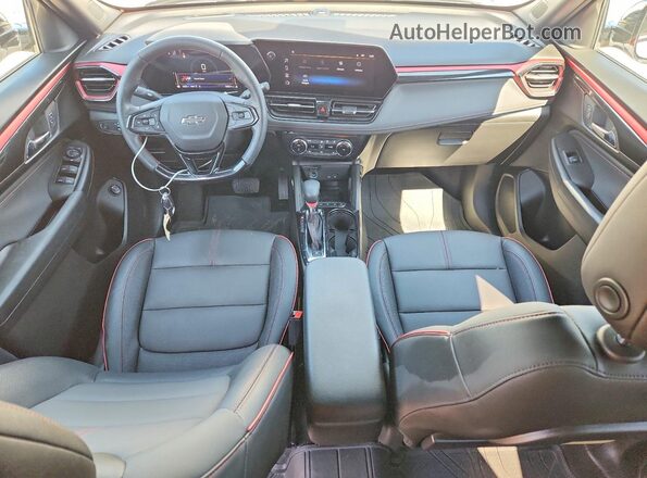 KL79MUSL9SB025140 2025 CHEVROLET TRAILBLAZER White Вид панелі приладів