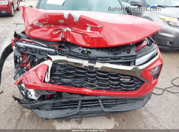 KL79MUSL9TB047155 2026 CHEVROLET TRAILBLAZER Красный Вид спереди