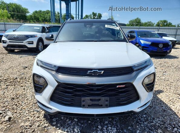 KL79MUSLXMB064533 2021 CHEVROLET TRAILBLAZER White Front view