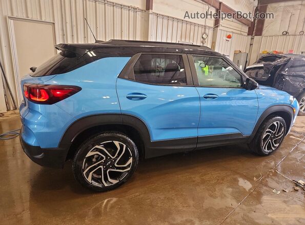 KL79MUSLXSB009710 2025 CHEVROLET TRAILBLAZER Blue Задня права чверть
