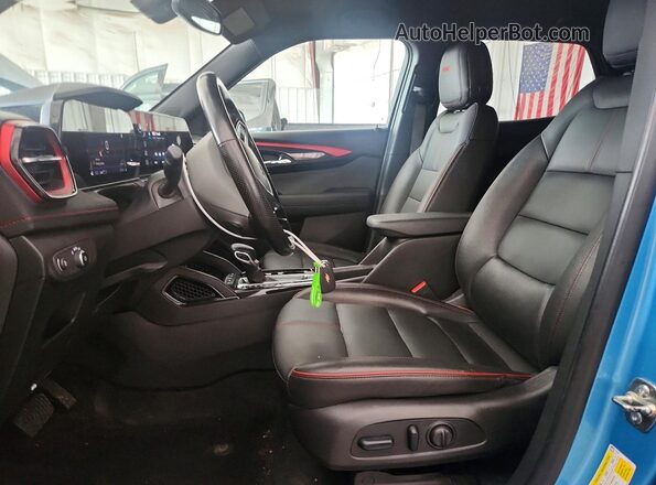 KL79MUSLXSB009710 2025 CHEVROLET TRAILBLAZER Blue Вид салону спереду