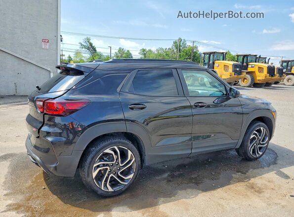 KL79MUSLXSB066960 2025 CHEVROLET TRAILBLAZER Черный Задняя правая четверть