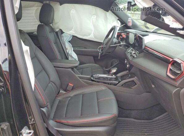 KL79MUSLXSB066960 2025 CHEVROLET TRAILBLAZER Черный Вид салона спереди