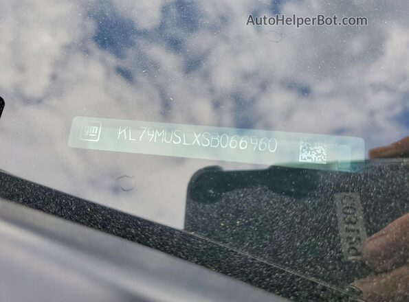 KL79MUSLXSB066960 2025 CHEVROLET TRAILBLAZER Черный Вид наклейки с VIN-кодом