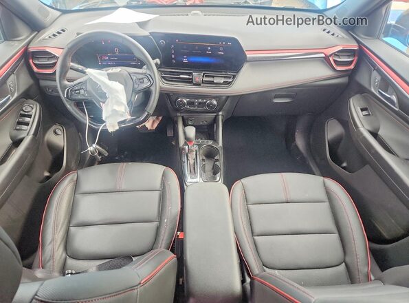 KL79MUSLXSB107717 2025 CHEVROLET TRAILBLAZER Blue წინა პანელის ხედი