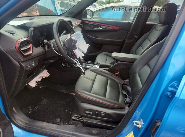 KL79MUSLXSB107717 2025 CHEVROLET TRAILBLAZER Blue წინა სალონის ხედი