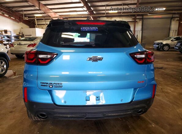 KL79MUSLXSB107717 2025 CHEVROLET TRAILBLAZER Blue უკანა ხედი