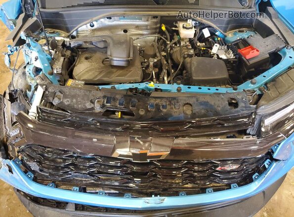 KL79MUSLXSB107717 2025 CHEVROLET TRAILBLAZER Blue უკანა სალონის ხედი