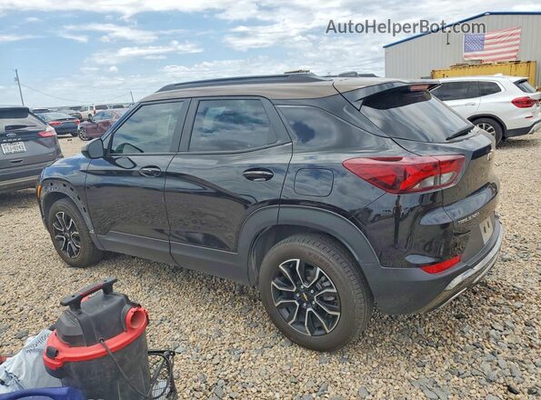 KL79MVSL0NB046825 2022 CHEVROLET TRAILBLAZER Black Задня ліва чверть