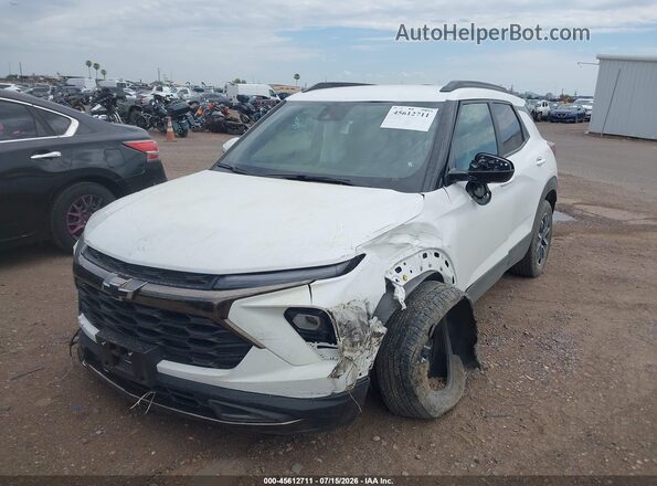 KL79MVSL0RB062092 2024 CHEVROLET TRAILBLAZER Белый Передняя левая четверть