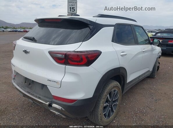 KL79MVSL0RB062092 2024 CHEVROLET TRAILBLAZER Белый Задняя правая четверть