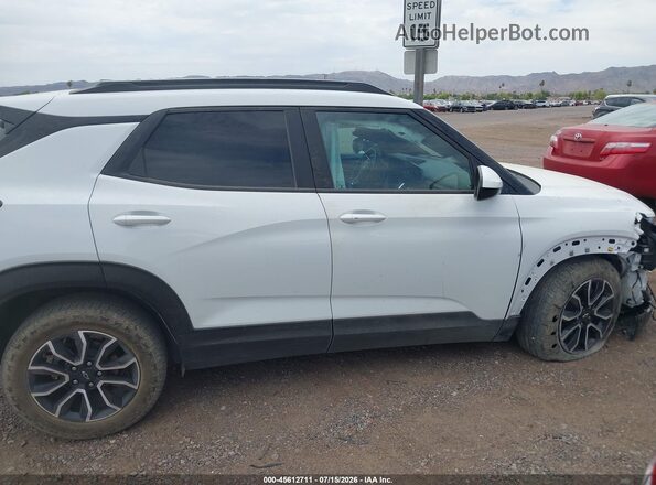 KL79MVSL0RB062092 2024 CHEVROLET TRAILBLAZER Белый Вид задней части салона