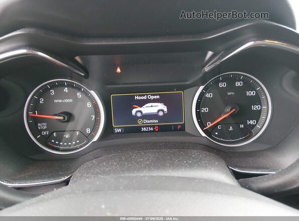 KL79MVSL2NB135831 2022 CHEVROLET TRAILBLAZER White Вид задніх сидінь