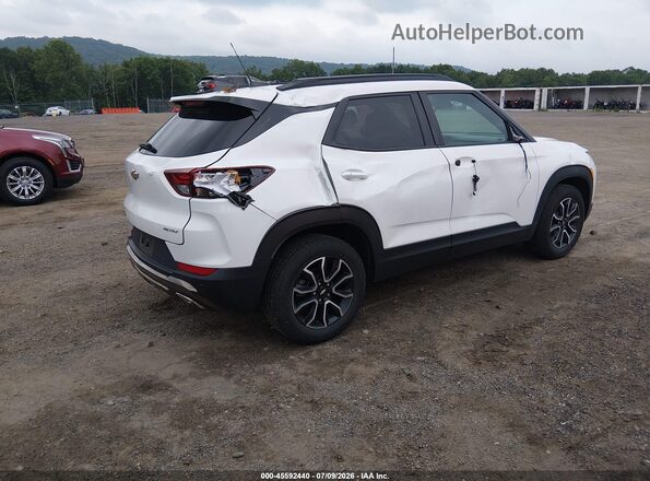 KL79MVSL2NB135831 2022 CHEVROLET TRAILBLAZER White Задня права чверть
