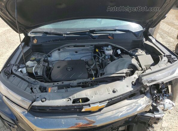 KL79MVSL3MB095497 2021 CHEVROLET TRAILBLAZER Blue Widok komory silnika