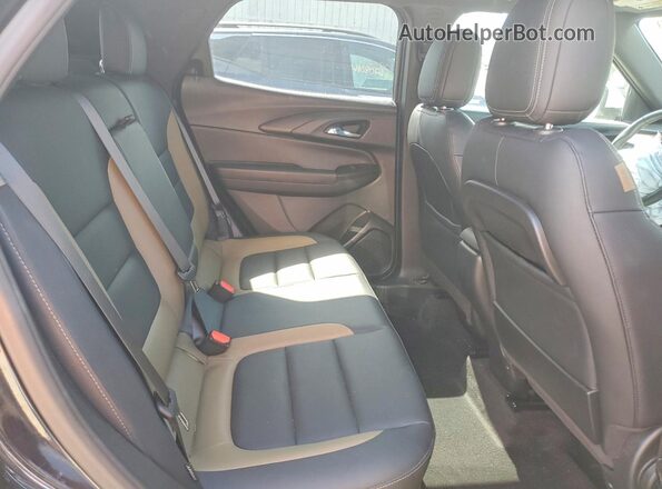 KL79MVSL3MB095497 2021 CHEVROLET TRAILBLAZER Blue Widok wnętrza z tyłu