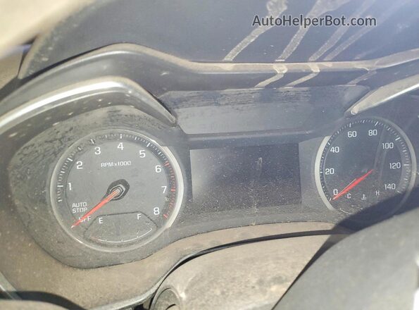 KL79MVSL3MB162485 2021 CHEVROLET TRAILBLAZER Black Instrument cluster view