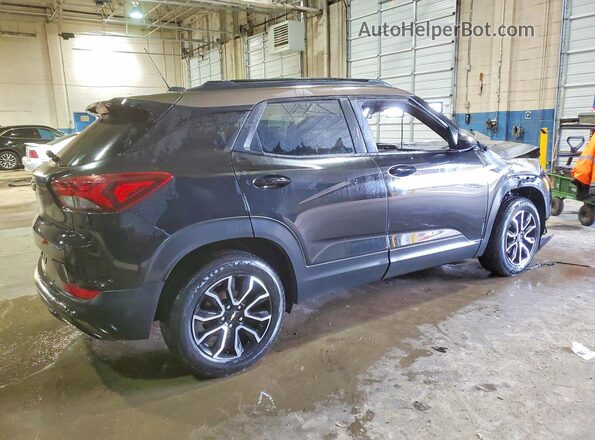KL79MVSL3MB162485 2021 CHEVROLET TRAILBLAZER Black Rear right