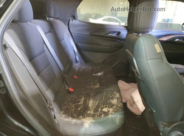KL79MVSL3MB162485 2021 CHEVROLET TRAILBLAZER Black Rear interior view