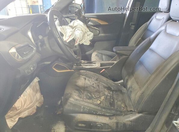KL79MVSL3MB162485 2021 CHEVROLET TRAILBLAZER Black Front interior view