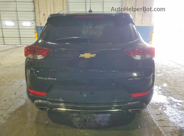 KL79MVSL3MB162485 2021 CHEVROLET TRAILBLAZER Black Rear view