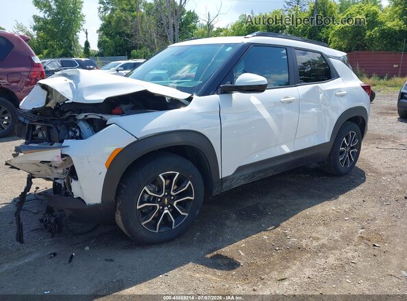 KL79MVSL4PB122131 2023 CHEVROLET TRAILBLAZER Белый Передняя левая четверть