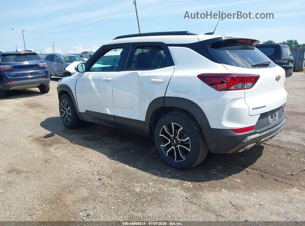 KL79MVSL4PB122131 2023 CHEVROLET TRAILBLAZER Белый Задняя левая четверть