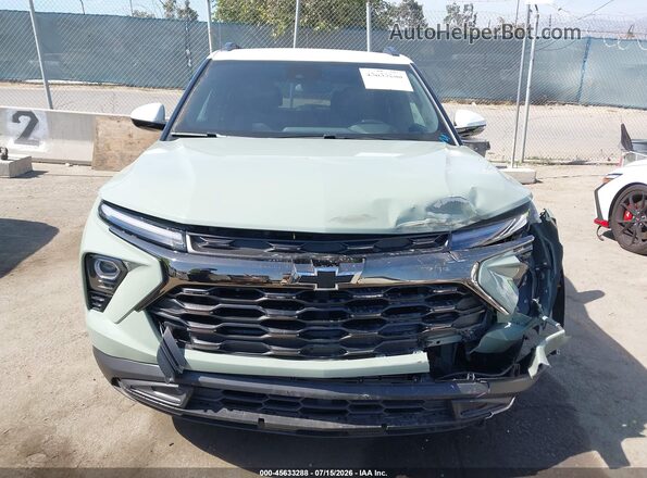KL79MVSL4RB089845 2024 CHEVROLET TRAILBLAZER Зеленый Вид щитка приборов