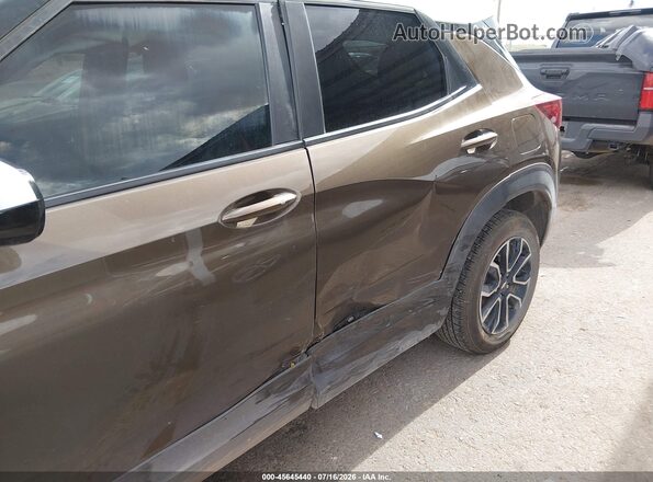 KL79MVSL5NB118778 2022 CHEVROLET TRAILBLAZER Brown Front view