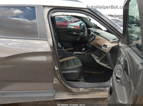 KL79MVSL5NB118778 2022 CHEVROLET TRAILBLAZER Brown Front interior view