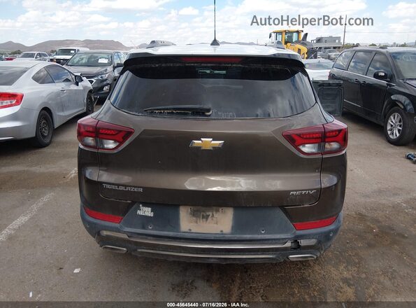 KL79MVSL5NB118778 2022 CHEVROLET TRAILBLAZER Brown 