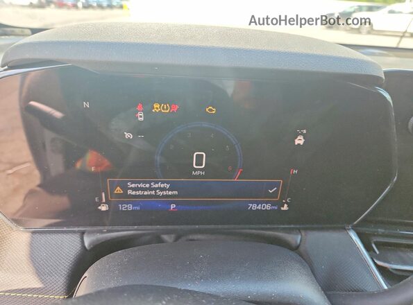 KL79MVSL5RB080202 2024 CHEVROLET TRAILBLAZER Белый Вид щитка приборов