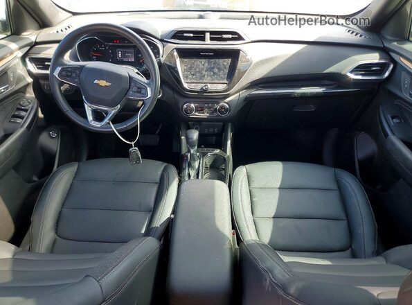 KL79MVSL6NB109572 2022 CHEVROLET TRAILBLAZER Blue წინა პანელის ხედი