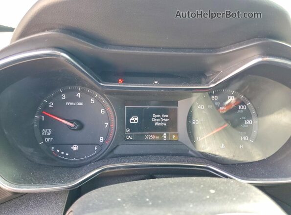 KL79MVSL6NB109572 2022 CHEVROLET TRAILBLAZER Blue ხელსაწყოთა პანელის ხედი