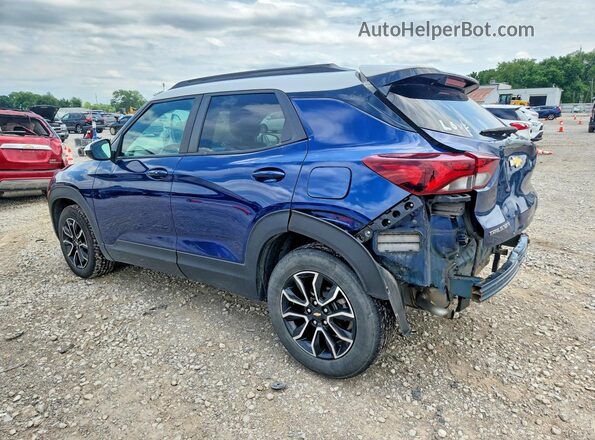 KL79MVSL8NB042666 2022 CHEVROLET TRAILBLAZER Blue Rear left