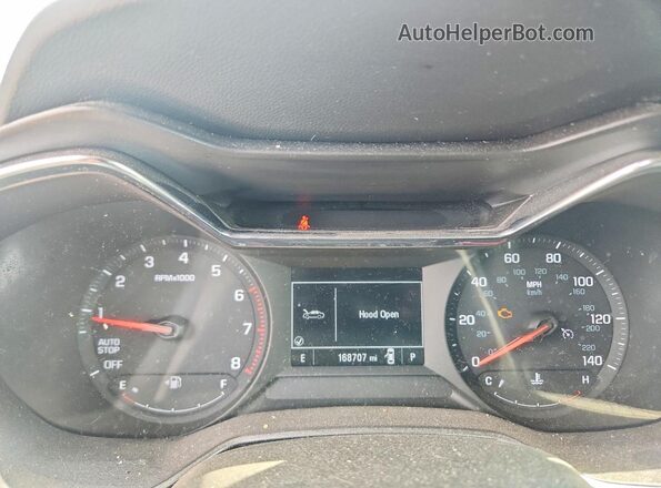 KL79MVSL8NB042666 2022 CHEVROLET TRAILBLAZER Blue Instrument cluster view