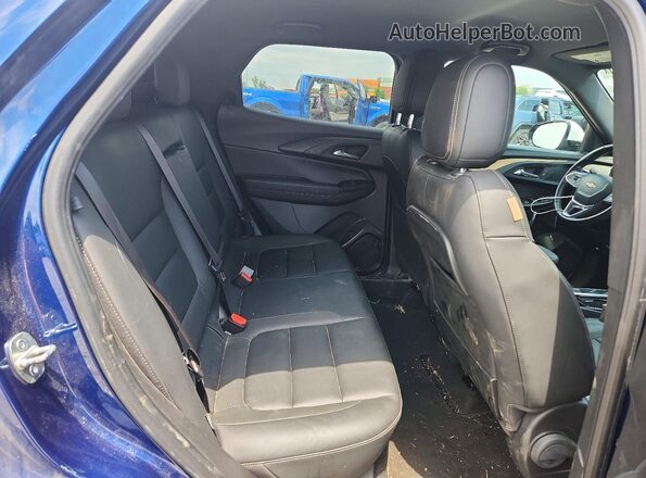 KL79MVSL8NB042666 2022 CHEVROLET TRAILBLAZER Blue Rear seats view