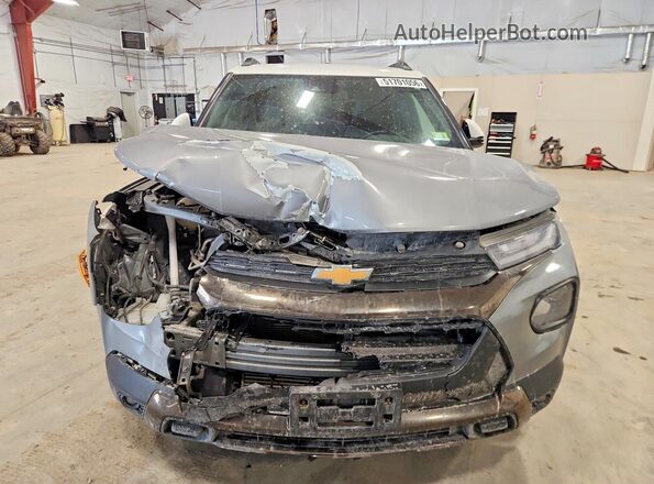 KL79MVSL8PB123668 2023 CHEVROLET TRAILBLAZER Gray Вид спереду
