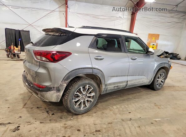 KL79MVSL8PB123668 2023 CHEVROLET TRAILBLAZER Gray Задня права чверть