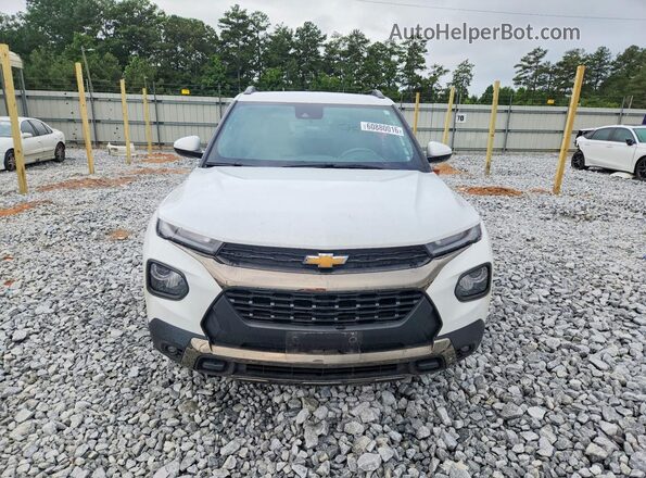 KL79MVSL9NB125166 2022 CHEVROLET TRAILBLAZER White Դիմացի տեսք